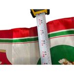 Cute VTG Christmas Cat Scarf Satin Feel Polyester Holiday Kittens Ornaments Photo 5