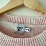 Princess Polly  White and Pink Tie Dye Wool Blend Sweater Balloon Sleeves Photo 5