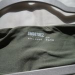 Aerie  Asymmetrical Green Crop Top Photo 2