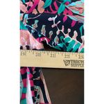 Talbots Womens Size XL Button Up Top Classic Casual Jungle Botanical Tropical Photo 3