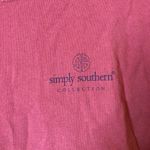 Simply Southern  T-Shirt Love Is A Four‎ Legged Word Burgandy Red Size small Photo 3