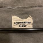 Canyon River Blues Light Cropped Button Up Jacket Photo 3