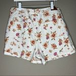 American Eagle  Floral Denim Mom Shorts Photo 4