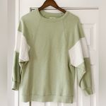 Madewell  Light Green Sweatshirt Size Small EUC Photo 2