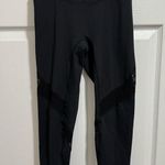 Violate the dress code mesh cutout leggings! Black Photo 0