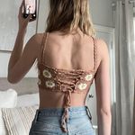 Lovers + Friends  Crochet Daisy Top Photo 2