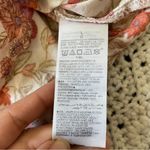 Old Navy  Floral Print Lace Trim Long Sleeve Blouse Wallflowers Pink (Large) Photo 7