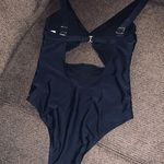 Xhilaration Cut Out Elastic Trim one piece swimsuit  Photo 4