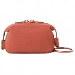 Dagne Dover  Hunter Mini Coin Pouch Limited Edition Ruhbarb Red Keychain NWT Photo 4