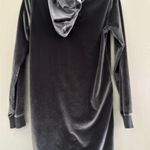 Women's Gray Velour Jumpsuit Size XXS Photo 8