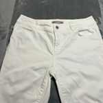 Chico's  Embellished Capri Jeans Size 4/S Casual Preppy Coastal Beach Minimalist Photo 2