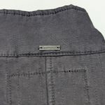prAna Trip Jacket Sherpa Lined Organic Cotton Utility Coat Dark Gray Womens XS Photo 4