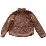O’Neill Women’s XS Brown‎ Sutton Fleece Pullover Mock Neck Half Zip Jacket Brown Photo 3