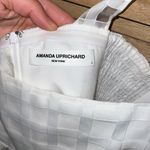 Amanda Uprichard  White Checkered Dress Photo 3