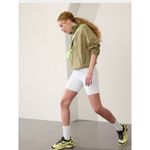 Athleta New M Cascade Cargo Terry Sweatshirt Medium Olive Branch Green Photo 1