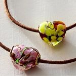 Free People Sinatra Choker in Tan Taupe Bohemian Glass Pendant Necklace NWT NEW Photo 7