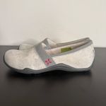 Ahnu‎ Casual Slip On Shoes Comfort Walking Loafers Neutral Gray Pink Womens 6.5 Photo 6