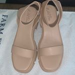 Wild Pair Womens Theodorra Faux Leather Ankle Strap Platform Sandals Photo 3