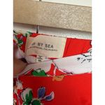 Anthropologie  IF BY SEA Red Floral Maxi Skirt Sz. XS Photo 3