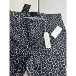 Sanctuary  Social Crop Skinny Jeans Black White Print Size 30 Standard Rise nwt Photo 3