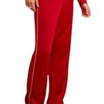 Aritzia Wilfred Free Shimada red track pants with ankle zip size XXS Photo 1