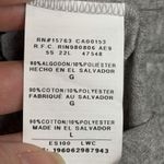 Hanes Shorts Women's Large Gray Jersey Front Pockets Elastic Waist Drawstring Photo 3