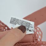 DKNY NEW Lace Mesh Teddy Romper Sheer Bodysuit S Pajamas Pink Women's L Photo 8