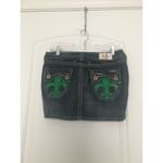 Laguna Beach Jean Santa Monica Beach Mini Skirt Women's Size 28 Blue Photo 4