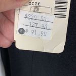 Saks 5th Avenue Vintage Black Strap Back Mermaid Special Occassion Dress New w Tag W-677 Sz 10 Photo 7