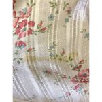 VTG Floral Dress Cottagecore Prairie Romantic Green Mini Print Victorian 70s Photo 7