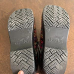 Dansko  37 Professional Clogs Shoes Cute Chunky Knit Yarn Pattern‎ Nursing 6.5 Photo 8