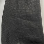 Bar III New  Lace Hem V-Neck Balloon Sleeve Crop Top Cropped Blouse Black Size XS Photo 9