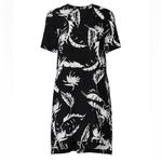 Saks 5th Avenue Adam Lippes feather print mini dress Photo 3