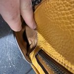 Coach Mini Court Pebble Leather Backpack in Mustard No E2221 - C8803 Photo 9