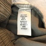 Woman Within Shorts Pull On Cuffed Cotton Stretch Elastic Waist Green 30W Photo 3