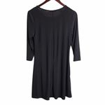 Annalee + Hope  Black 3/4 Sleeve Midi‎ Dress Size M Photo 1