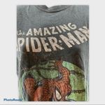 Marvel  Black Spider-Man Short Sleeve Tee Size Medium Photo 2