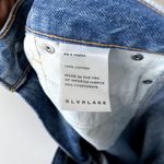 SLVRLAKE Denim Jeans Hero Pacific Blue Denim Slim Fit High Rise Jeans Size 25 Photo 12