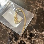 Free People  Gold Tessa Silhouette Face Earrings Photo 3