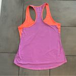 Athleta Colorblock Chi Tank Top Orange and Purple Photo 3