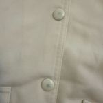 Jason Wu  Bomber Jacket Women's Size Medium Cream Button up Photo 6