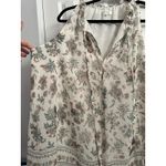 Max Studio Floral Sleeveless Blouse By With Ruffled Collar Detail S Photo 4