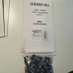 Sherri Hill Navy Dress Photo 5