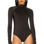 Anthropologie New. We Are HAH black 1-piece swim/bodysuit. Retails $240. Large Photo 0