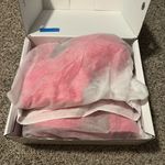 Hot Pink Chunky Heel Ankle Boots Size 7.5 Photo 9