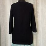 Design History  Pure Cashmere Black 3/4 Bell Sleeves Women’s Sweater Size Small Photo 4