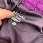 Nike Shorts Womens Small Purple Dusk Red Trim Tempo Dri Fit Running Photo 2