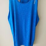 Reebok Speedwick Work Out Tank Top Blue Sz Large Photo 2