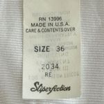 Vintage Sliperfection Slip Dress Womens M 36 White Satin Lace 70s Y2K Fairy VTG Size M Photo 3