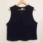 LL Bean Polartec Fleece Full Zip Vest-X Large-Black-Unlined-Gorpcore-Outdoors Photo 0